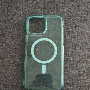 Transparent Green Phone Case